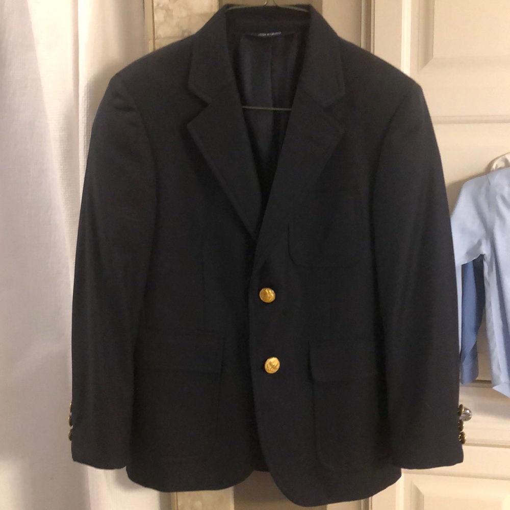Boys brooks brothers navy blazer